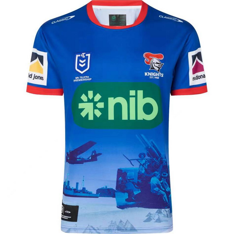 NRL Newcastle Knights 2023 ANZAC Jersey