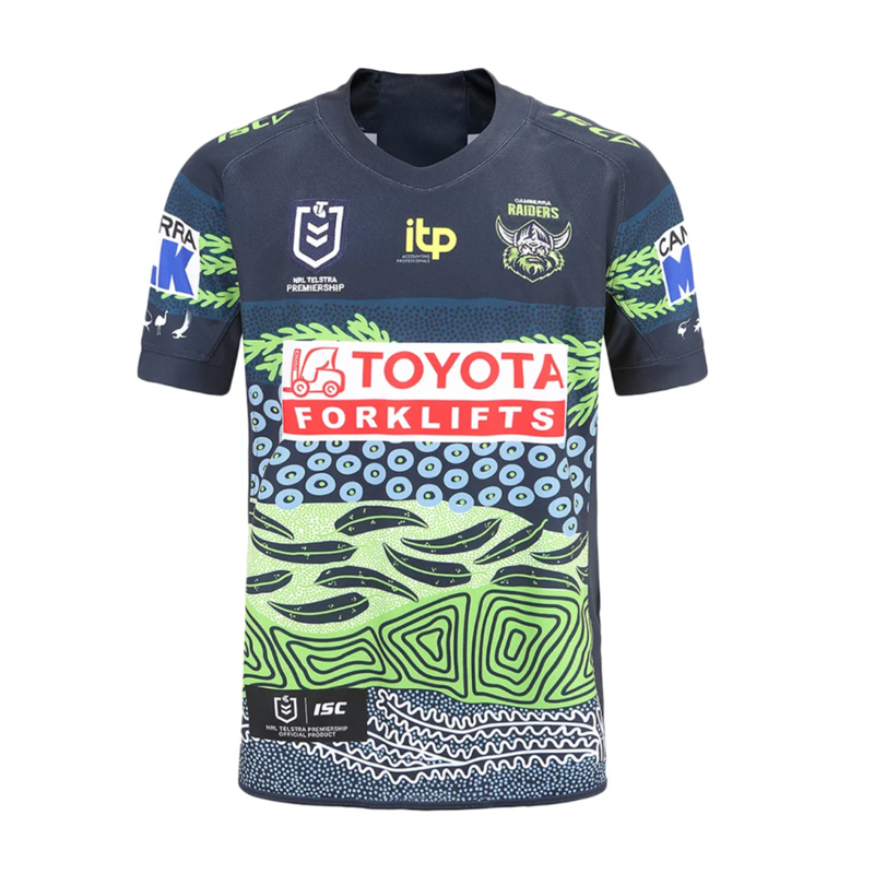 NRL Canberra Raiders 2022 Indigenous Jersey