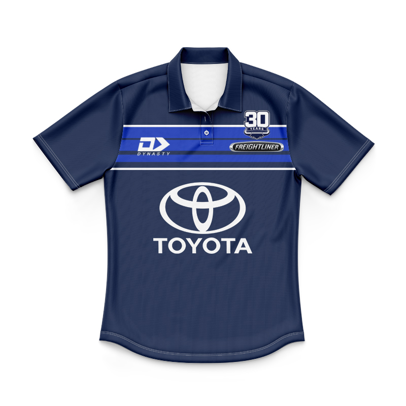 Kid's NRL North Queensland Cowboys 2025 Coaches Polo Shirt