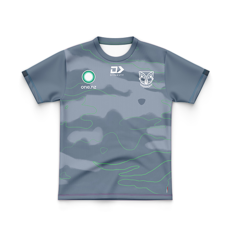 Kid's NRL New Zealand Warriors 2024 Training Jersey