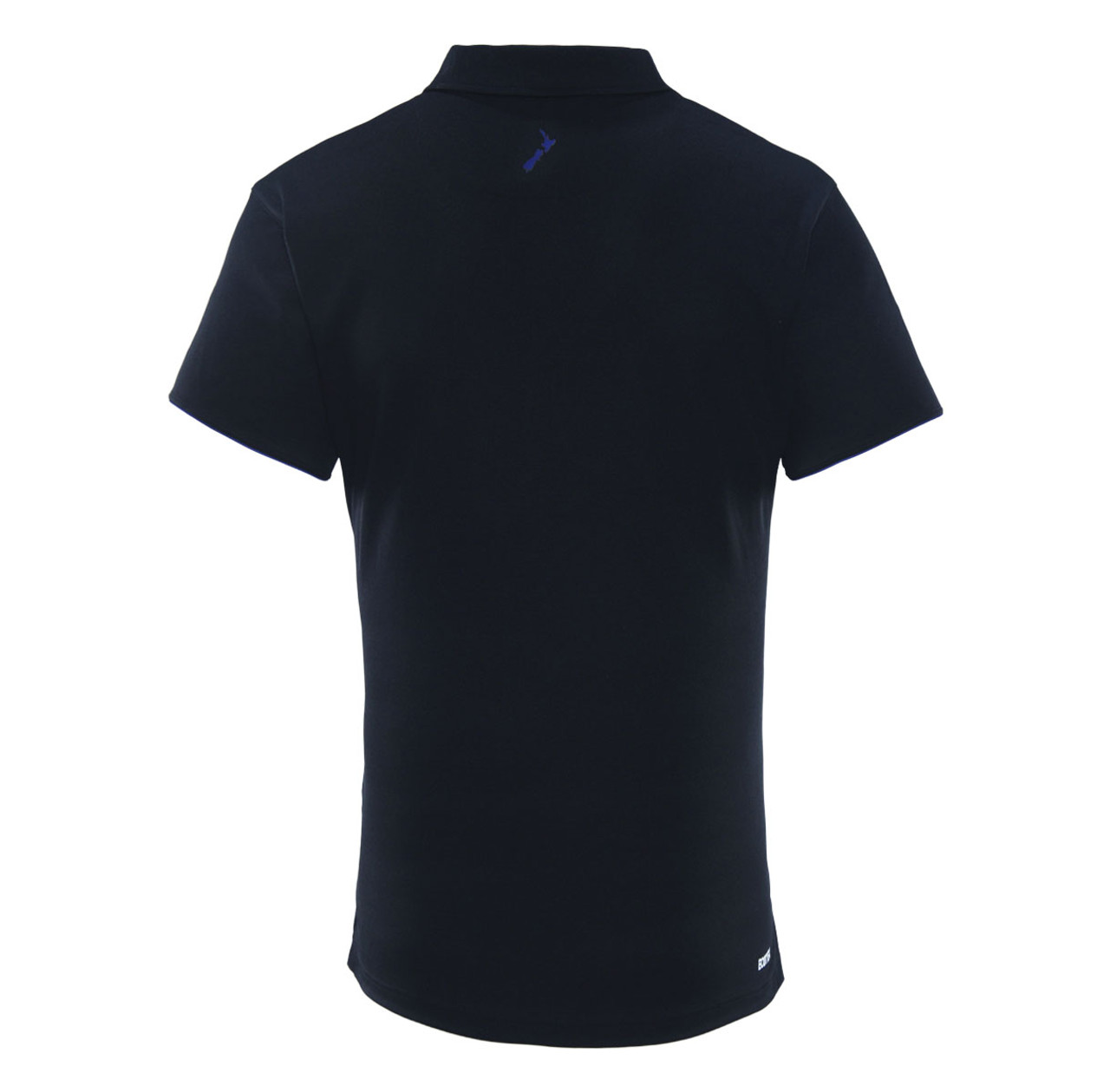 NRL New Zealand Warriors 2025 Black Media Polo Shirt