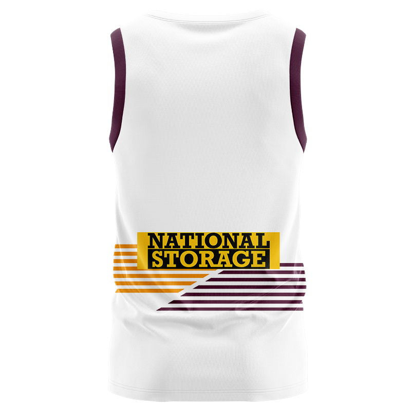 NRL Brisbane Broncos 2024 Away Singlet