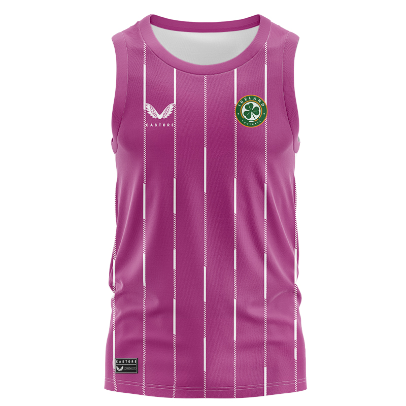 Men's Ireland GAA 2023 Pink Sleeveless Jersey