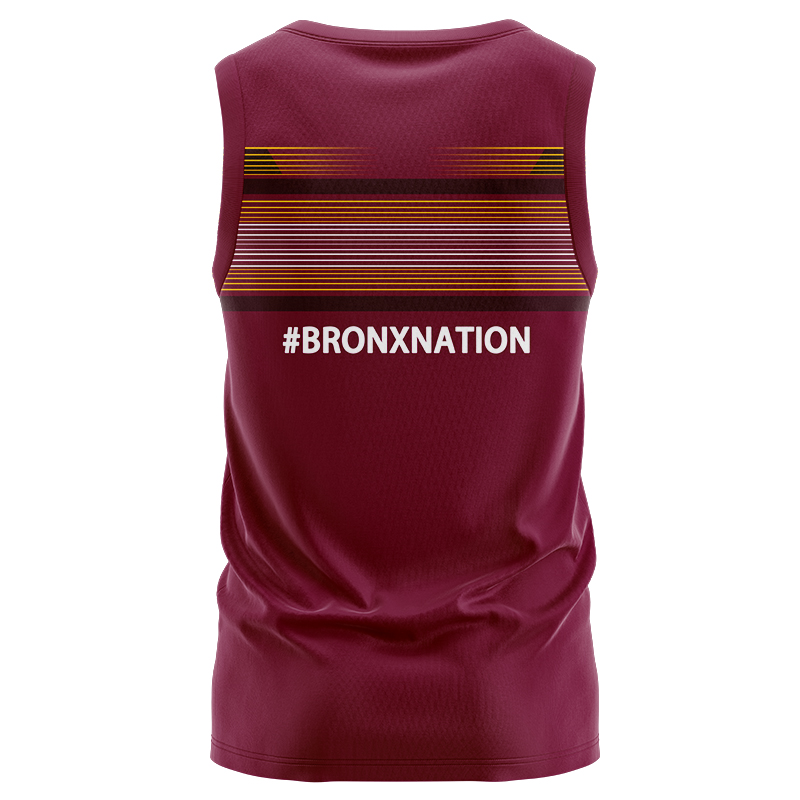 NRL Brisbane Broncos 2024 Run Out Singlet