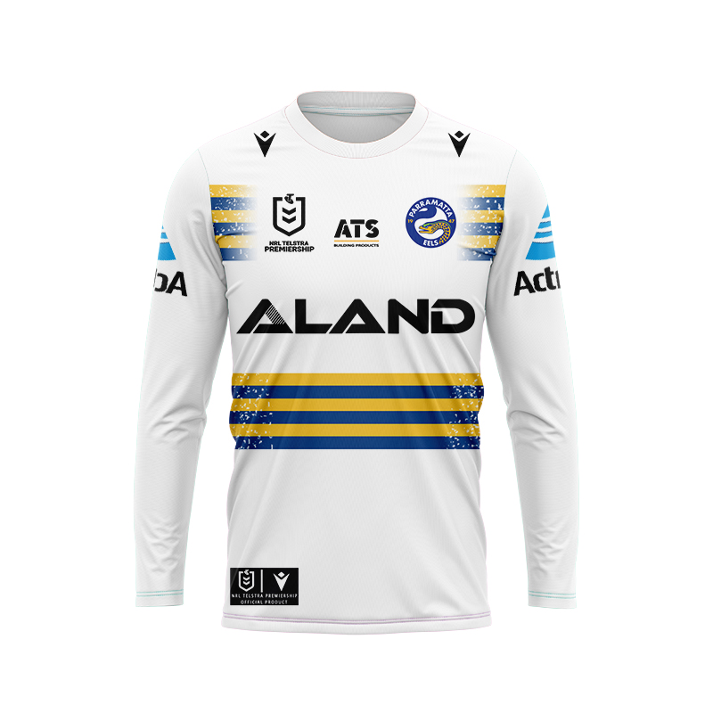 NRL Parramatta Eels 2024 Long Sleeve Away Jersey