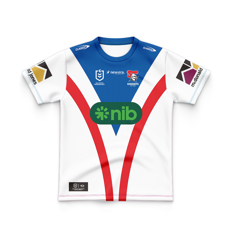 Kid's NRL Newcastle Knights 2024 Away Jersey