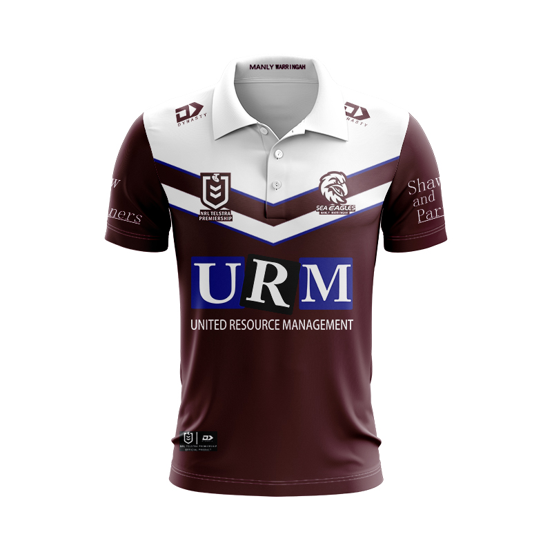 NRL Manly Warringah Sea Eagles 2024 Community Polo Shirt