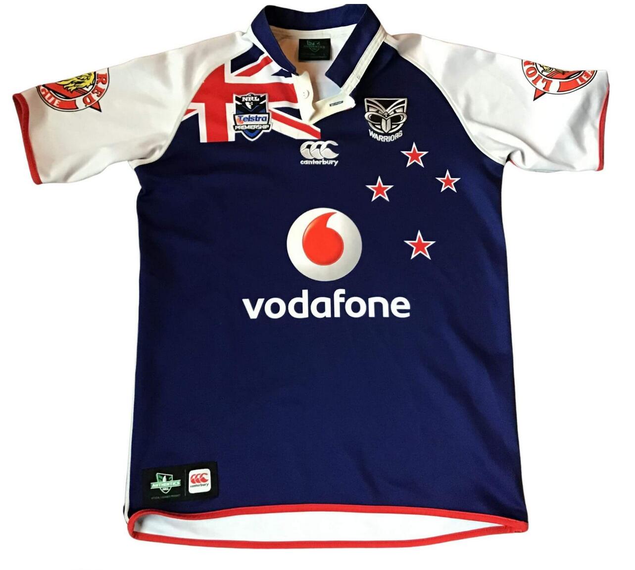 NRL New Zealand Warriors 2011 Heritage Retro Jersey