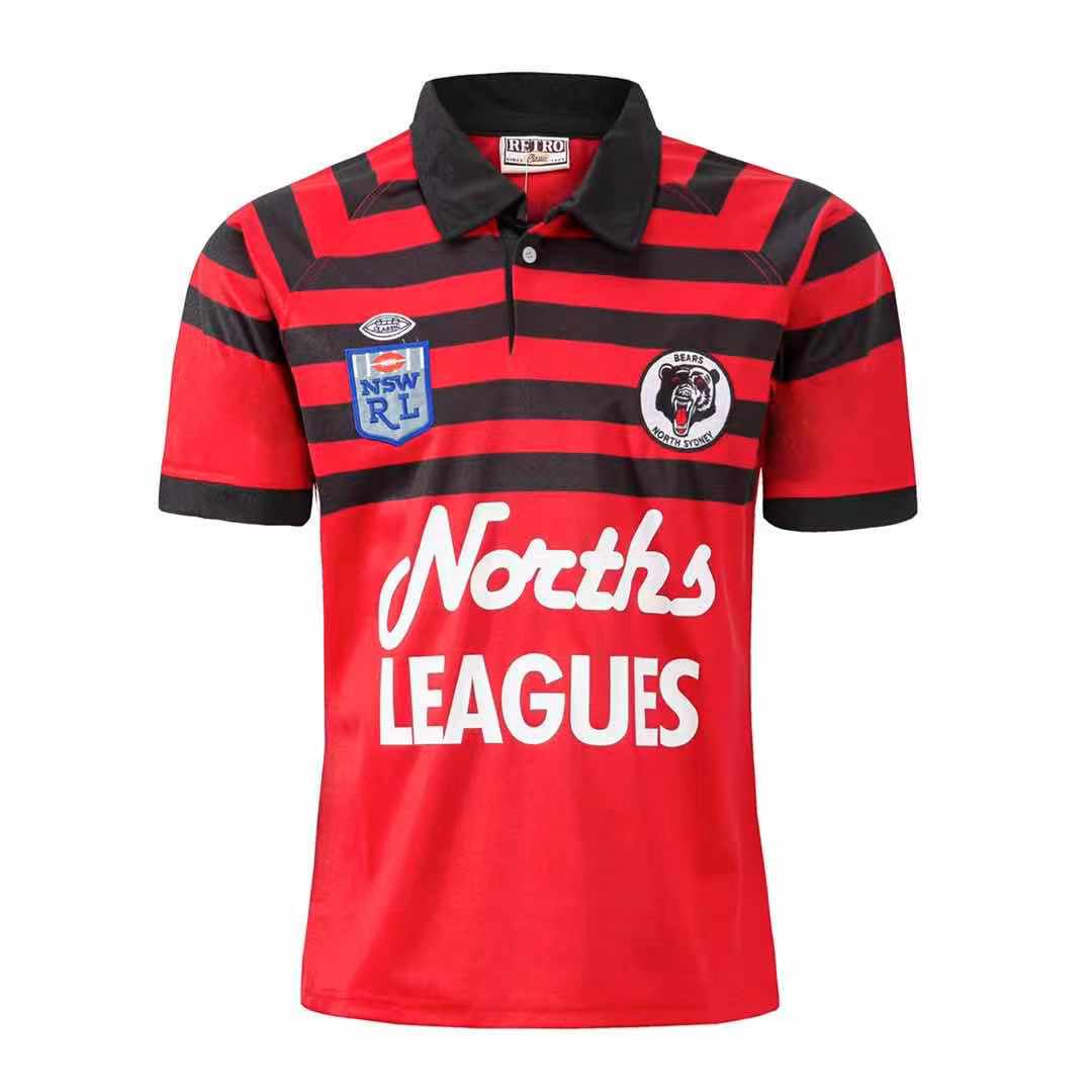 North Sydney Bears 1991 Retro Jersey