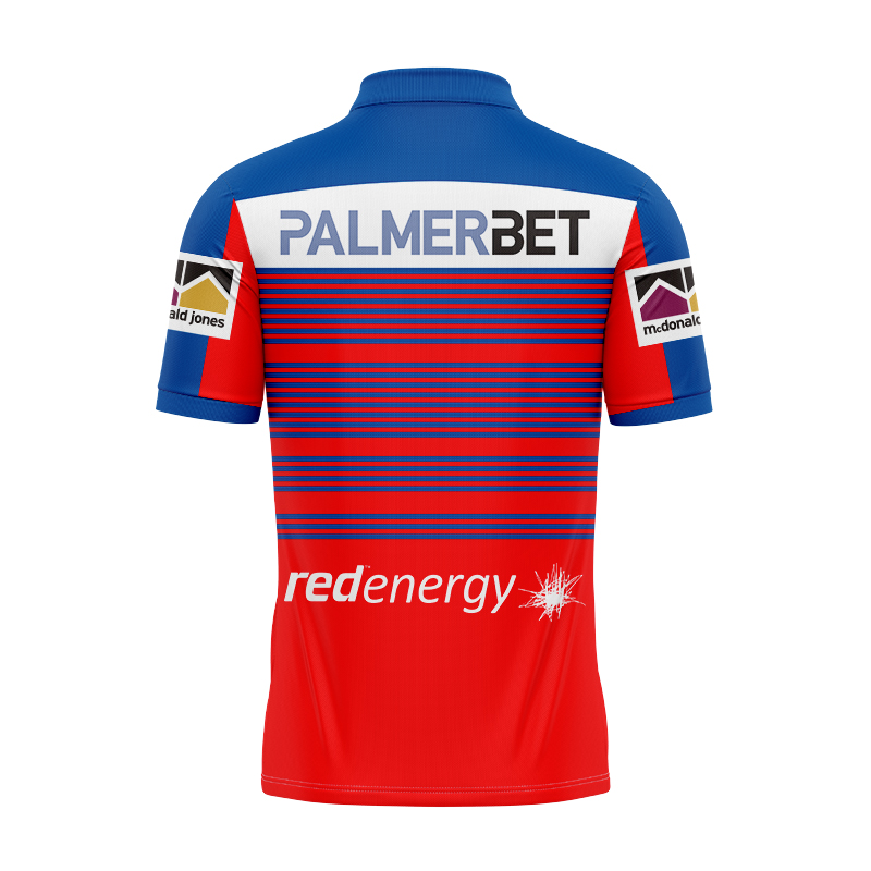 NRL Newcastle Knights 2024 Training Polo Shirt