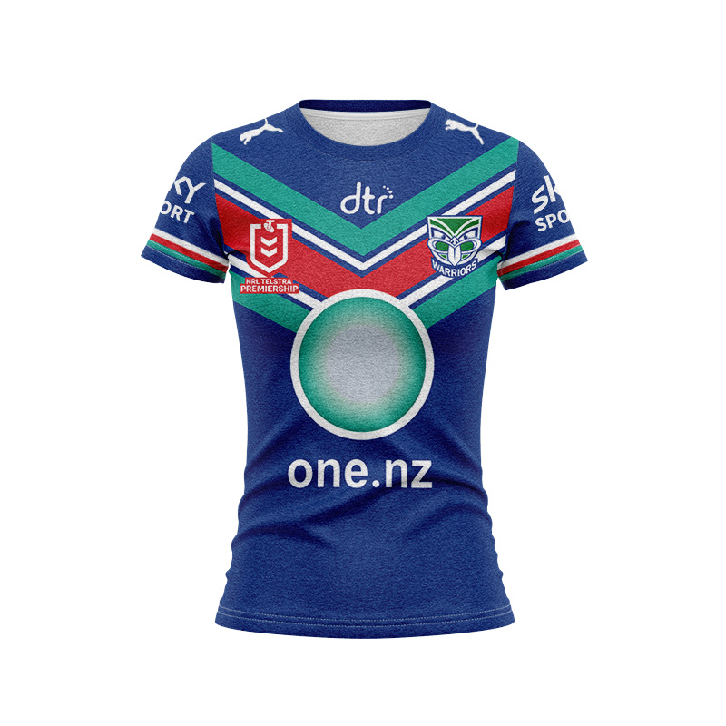 Women's NRL New Zealand Warriors 2023 Home Jersey