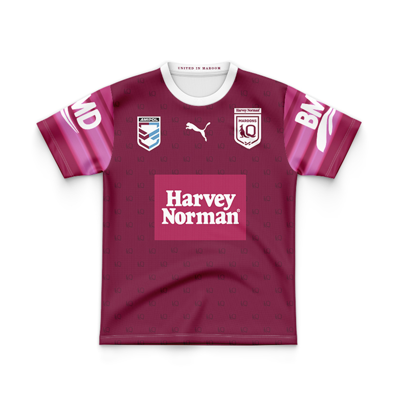 Kid's QLD Maroons 2023 Commemorative Jersey