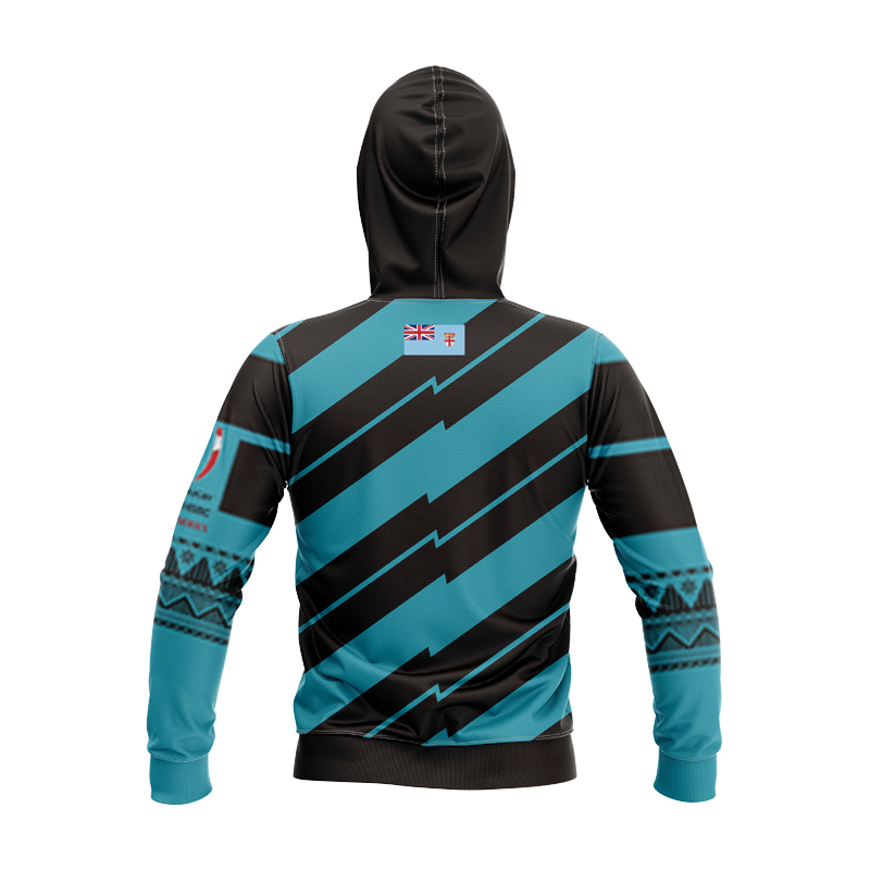 Kid's Fiji Rugby 2022 Away Hoodie