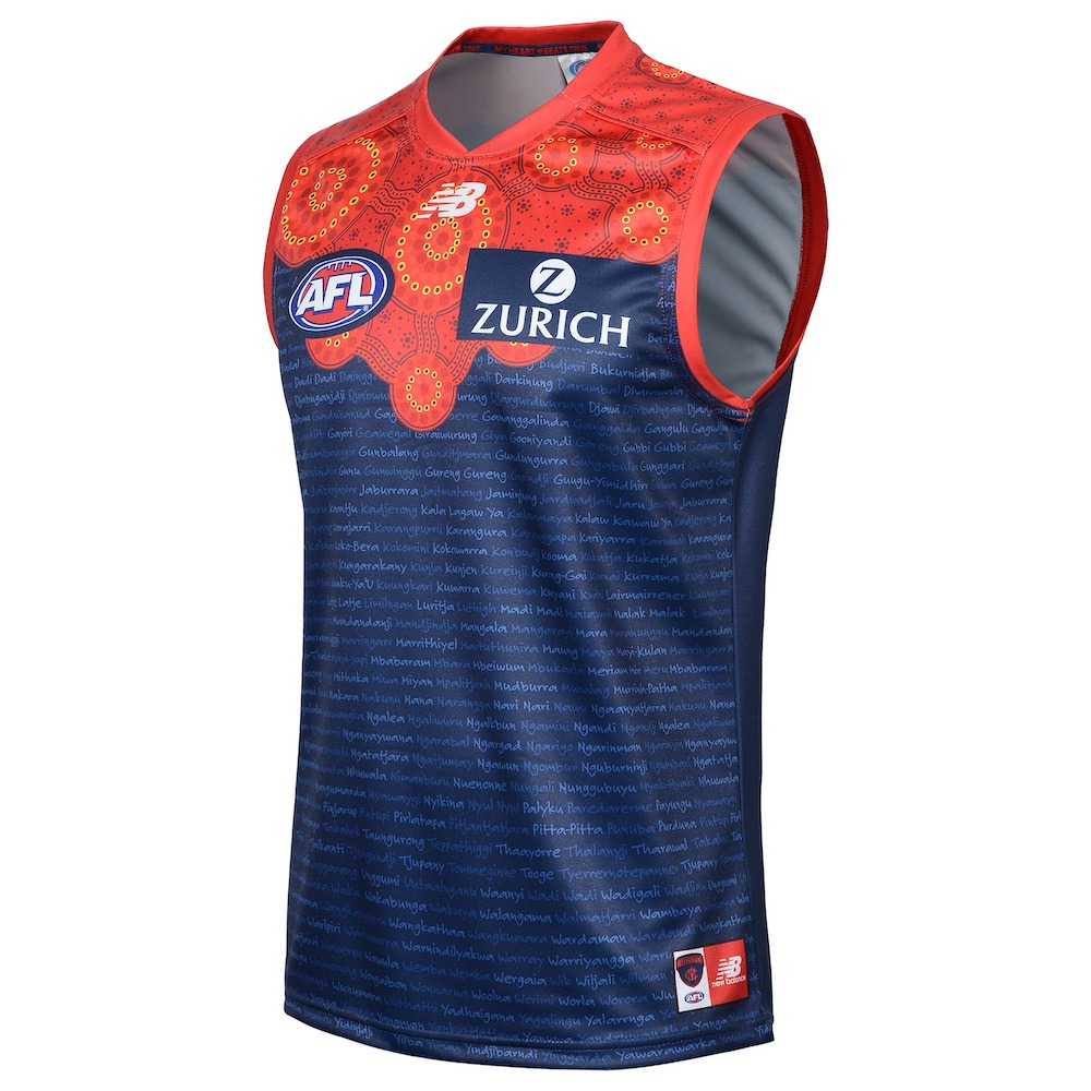 AFL Melbourne Demons 2020 Indigenous Guernsey