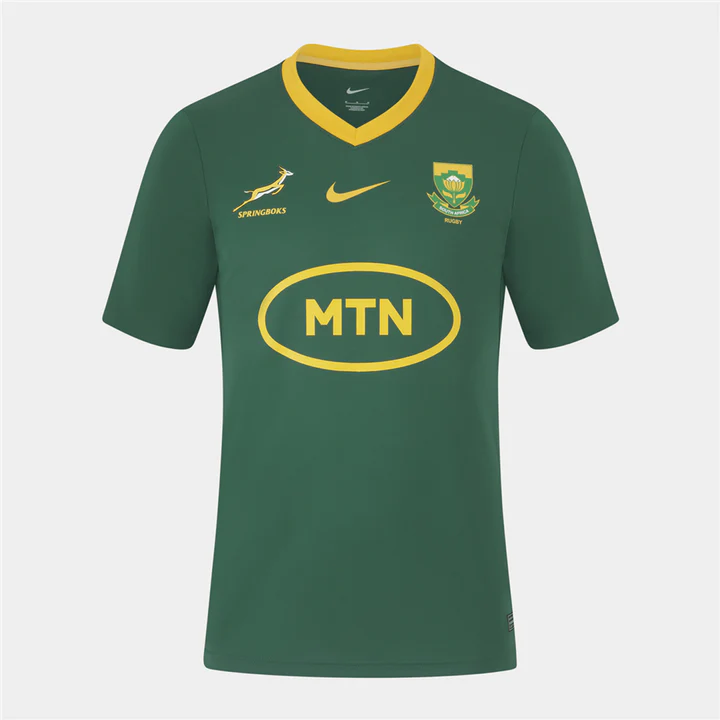 South Africa Springboks 2023 Green&Gold Fan Jersey