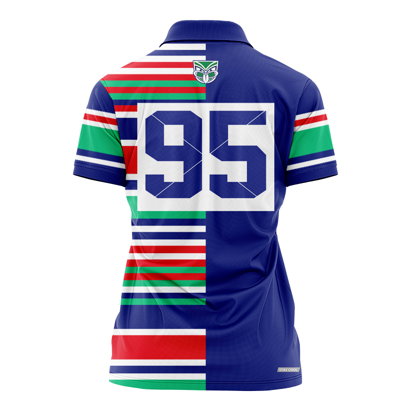 Women's NRL New Zealand Warriors 2024 Heritage Polo Shirt