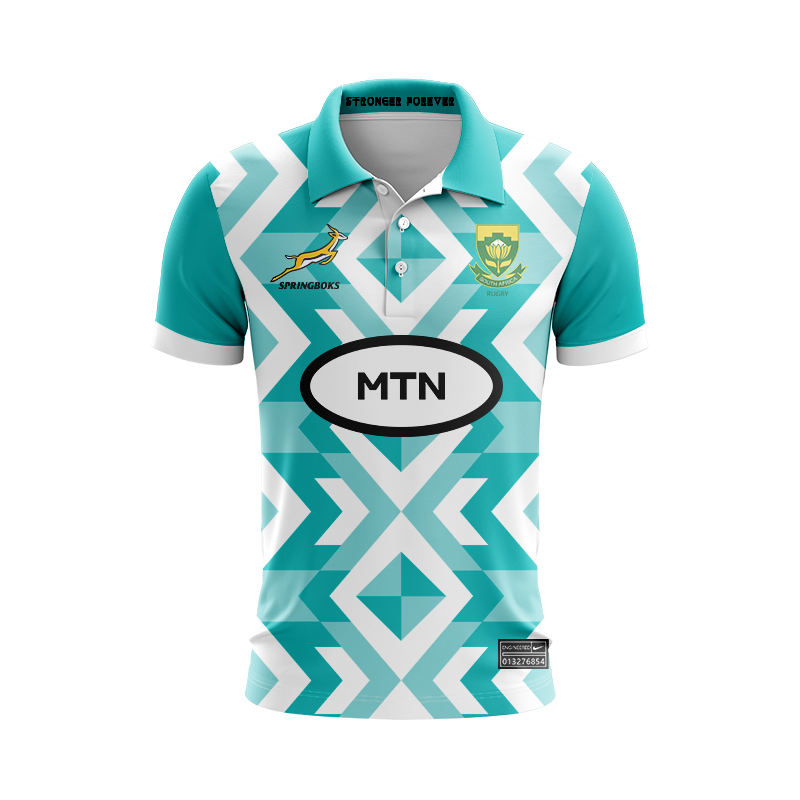 South Africa Springboks 2024 Away Polo Shirt