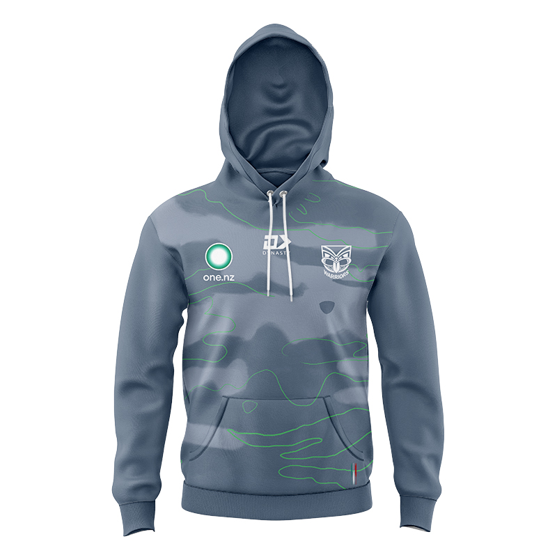 Kid's NRL New Zealand Warriors 2024 Training Hoodie