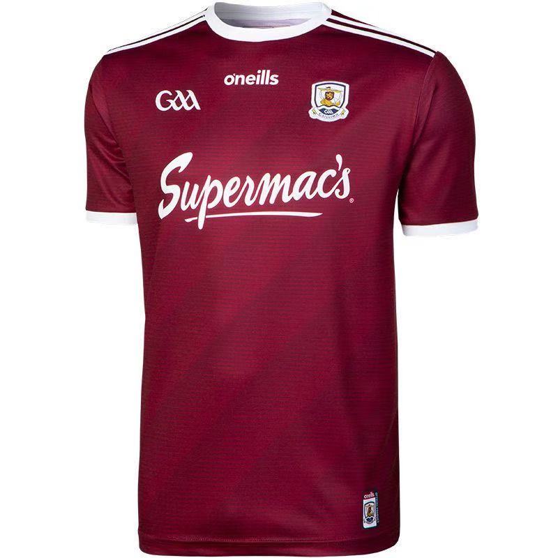 Men's Galway GAA 2 Stripe 2019 Home Jersey