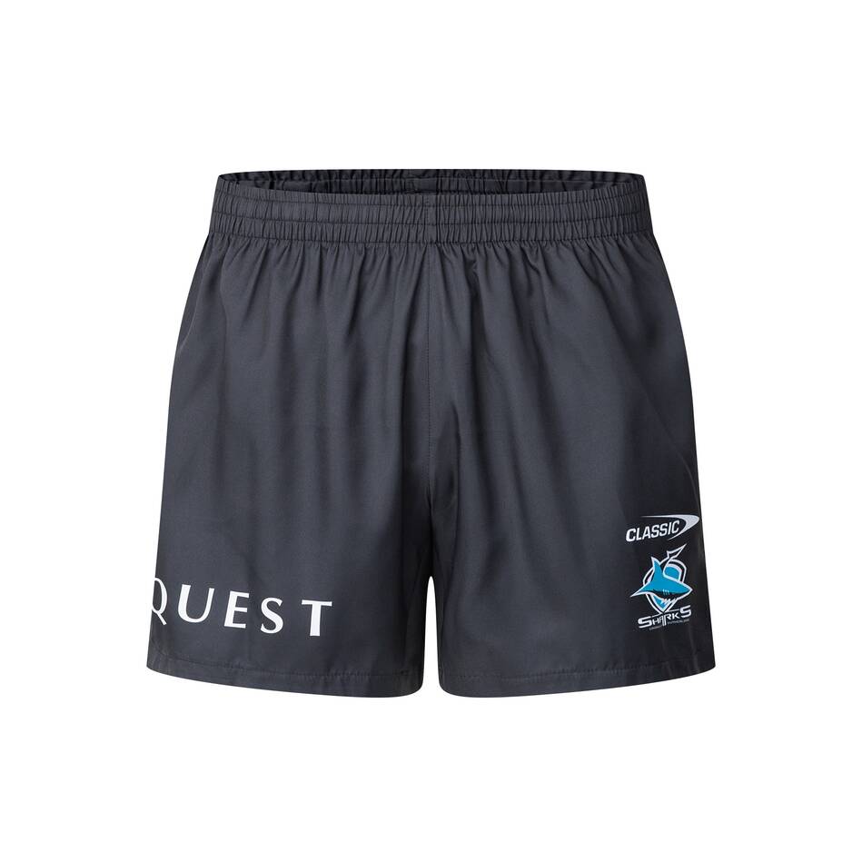 Kid's NRL Cronulla-Sutherland Sharks 2025 Gym Shorts