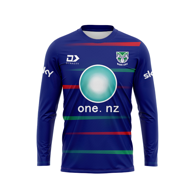 NRL New Zealand Warriors 2024 Long Sleeve Dynasty Jersey