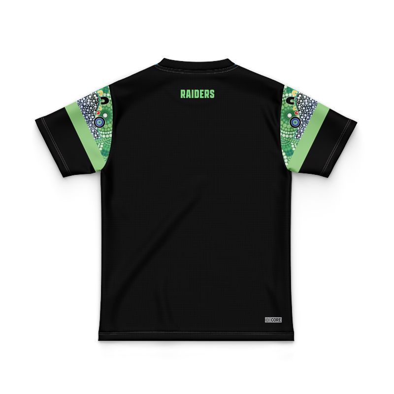 Kid's NRL Canberra Raiders 2024 Indigenous Jersey