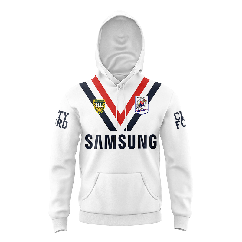 Kid's NRL Sydney Roosters 1996 Retro Hoodie