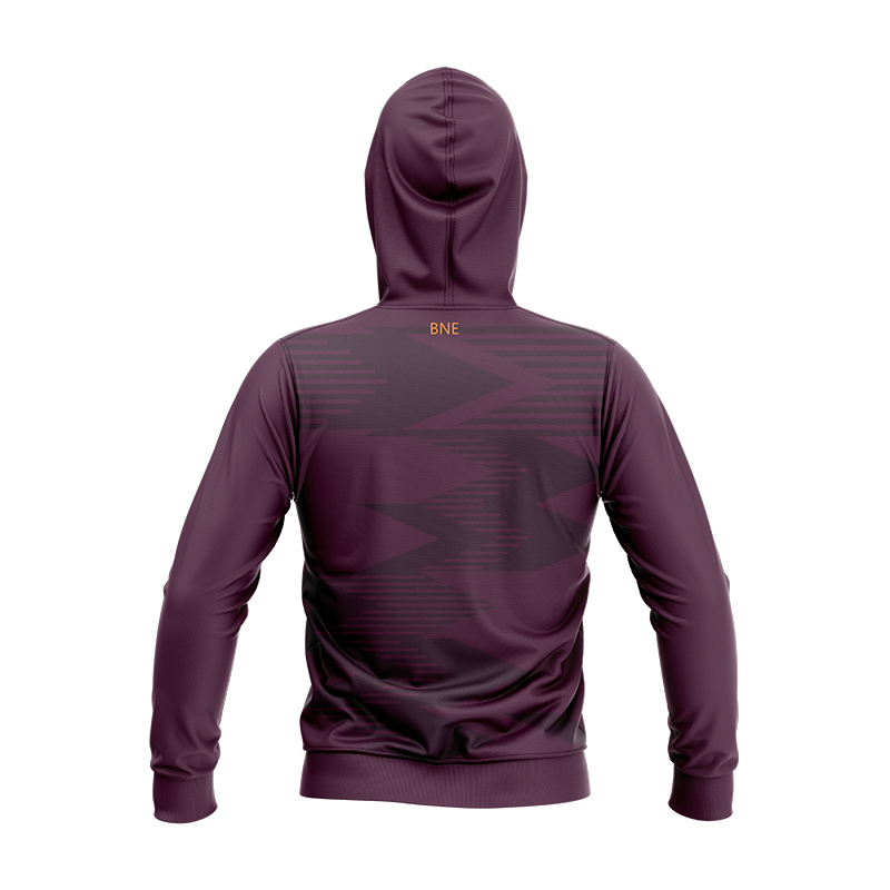 Kid's NRL Brisbane Broncos 2024 Run Out Hoodie