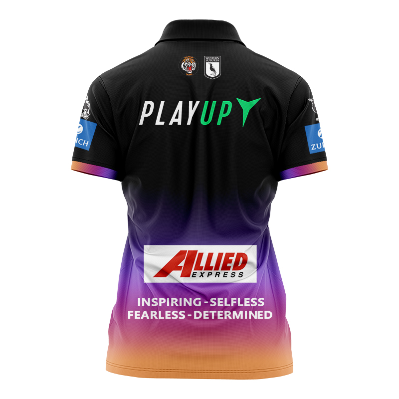 Women's NRLW Wests Tigers 2024 Women in League Polo Shirt