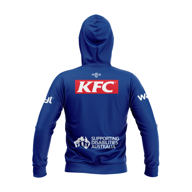 Kid's NRL Canterbury-Bankstown Bulldogs 2025 Away Hoodie