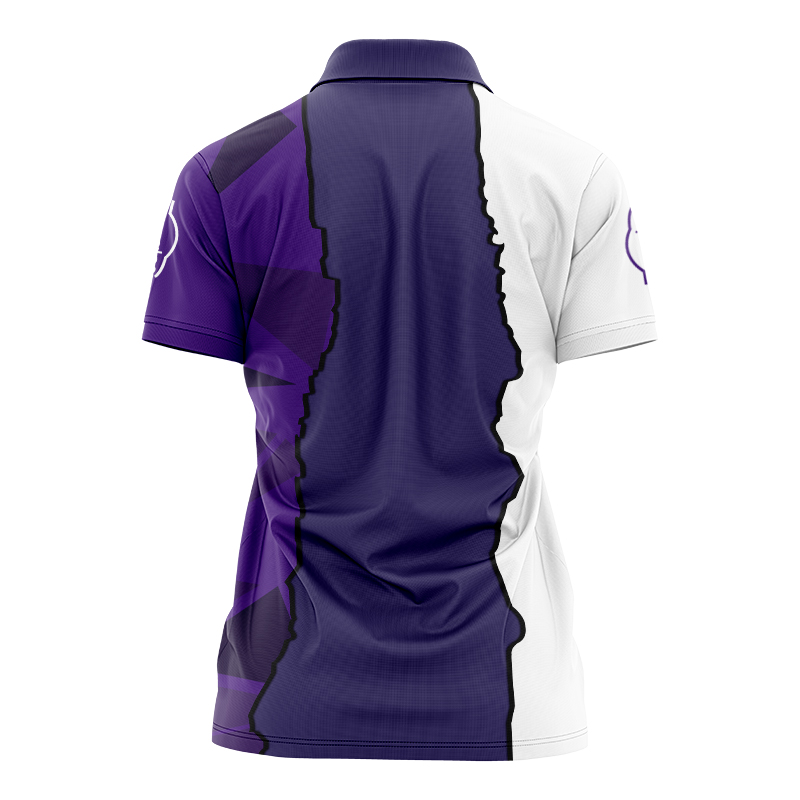 Women's NRL Melbourne Storm 2024 Mix Polo Shirt