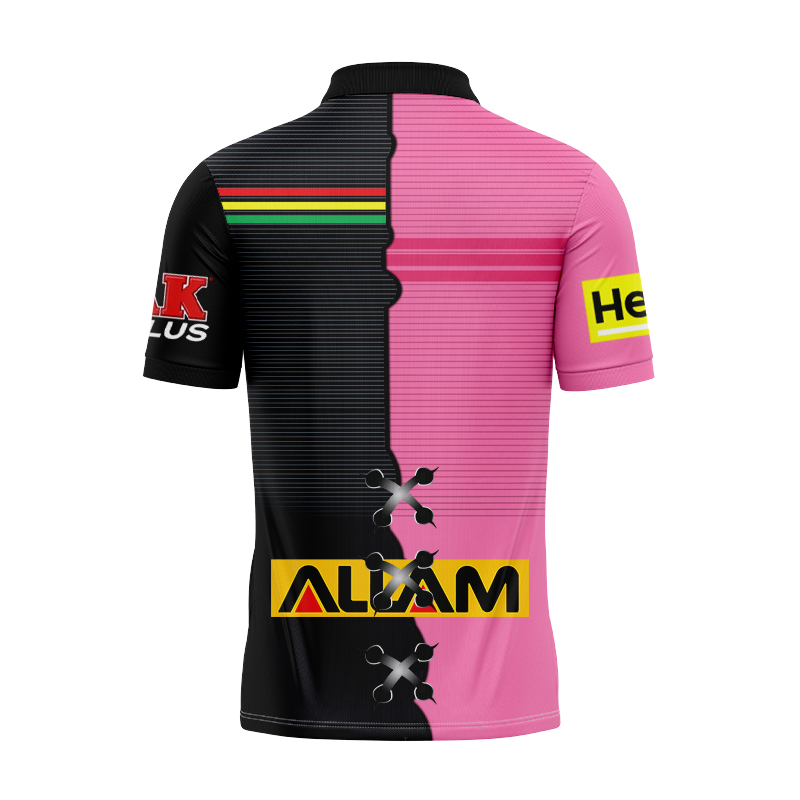 NRL Penrith Panthers 2023 Mix Polo Shirt
