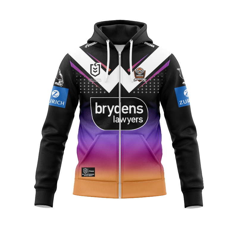 NRLW Wests Tigers 2024 Women in League Zipper Hoodie