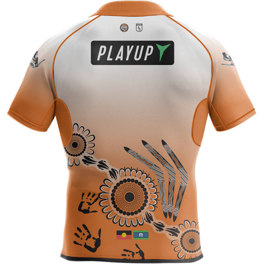 NRL Wests Tigers 2024 Indigenous Jersey