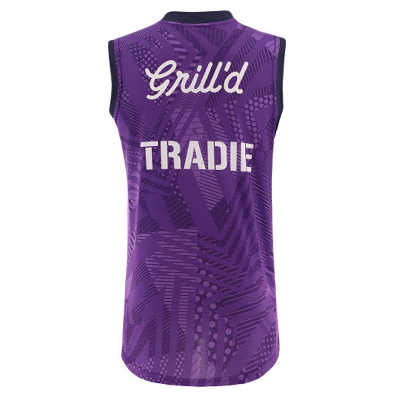 NRL Melbourne Storm 2024 Purple Training Singlet