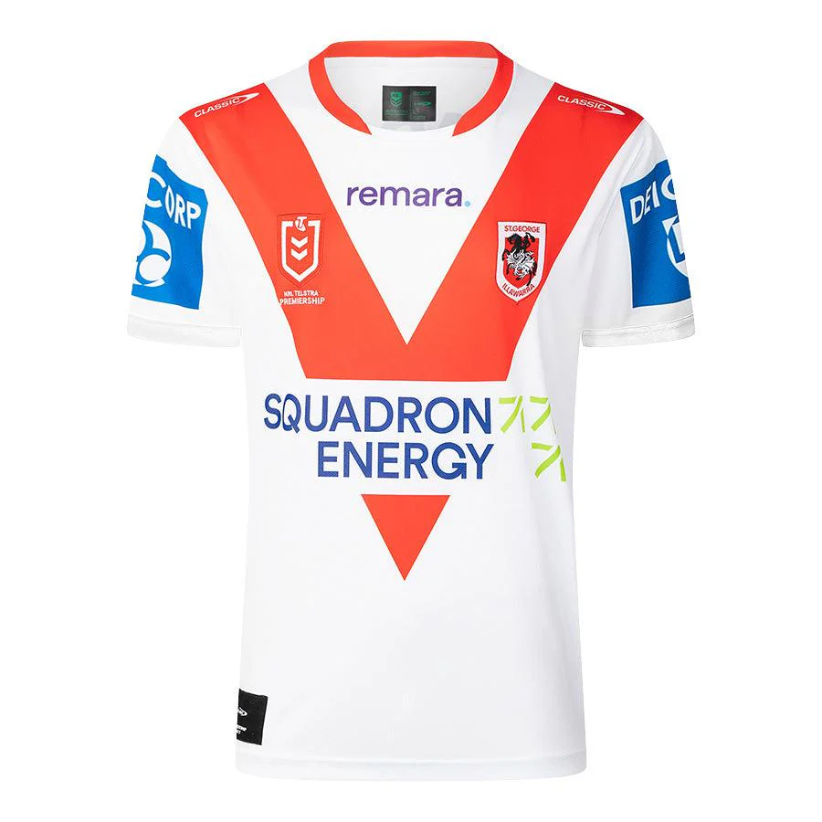 NRL St George Illawarra Dragons 2025 Home Jersey