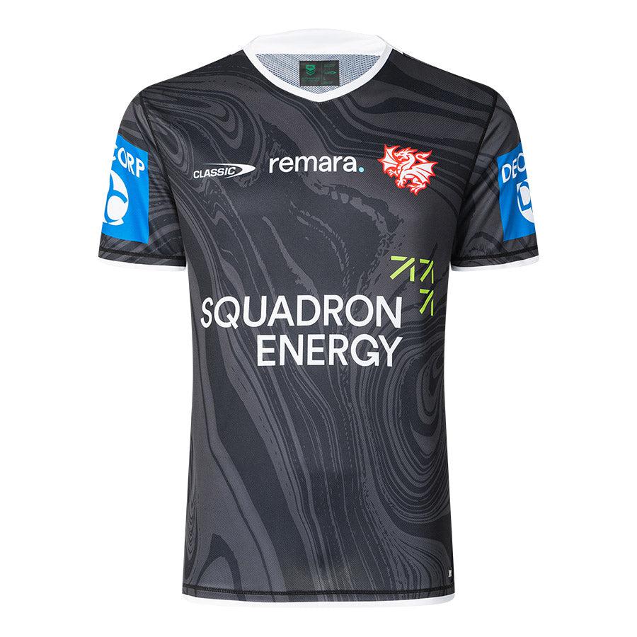NRL St George Illawarra Dragons 2025 Charcoal Training Jersey