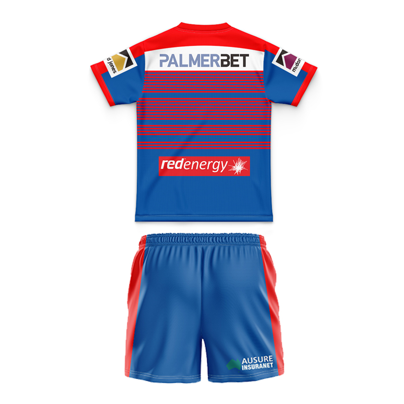 Kid's NRL Newcastle Knights 2024 RB Training Jersey+Shorts