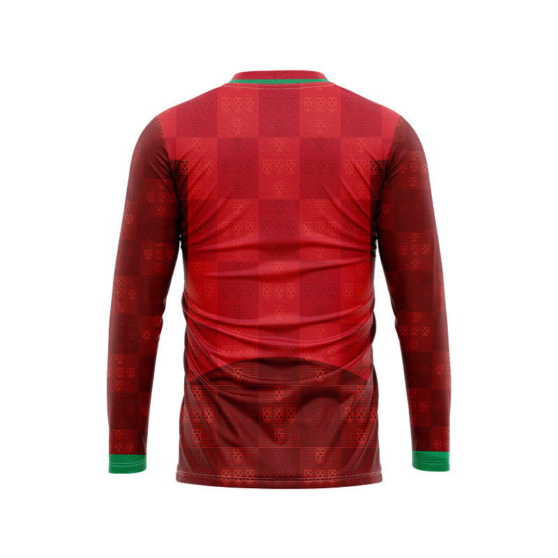 Portugal RWC 2023 Long Sleeve Home Jersey