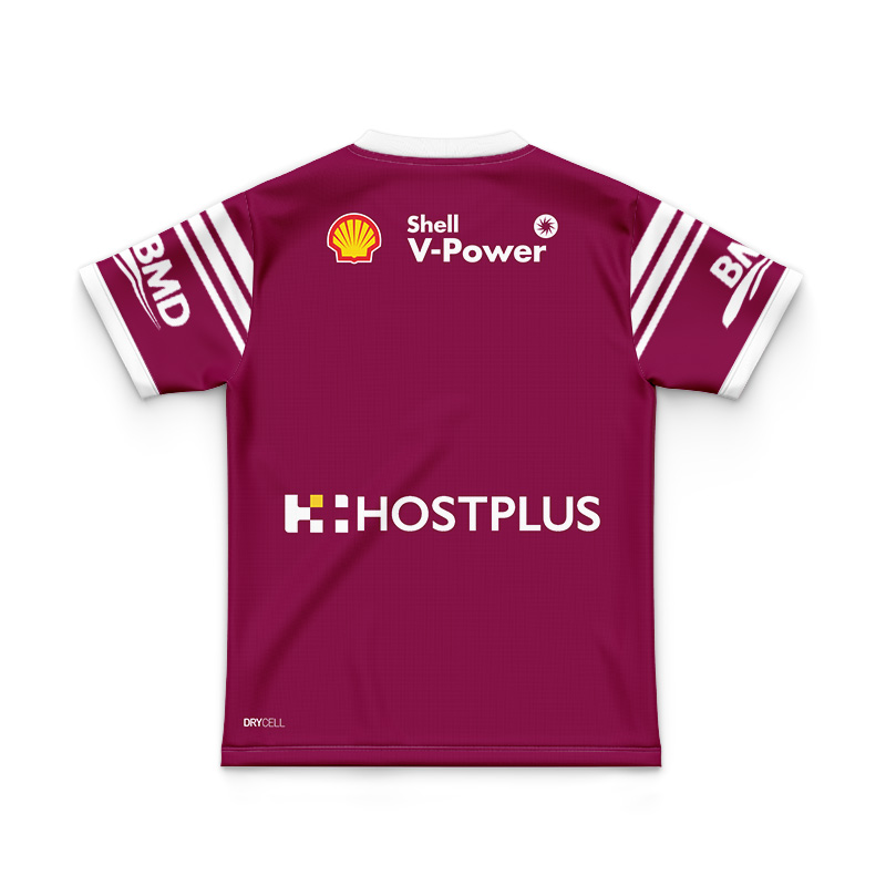 Kid's QLD Maroons Harvey Norman 2024 Jersey