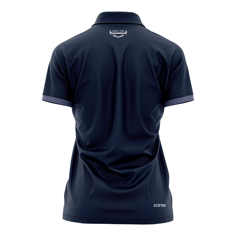 Women's NRL North Queensland Cowboys 2024 Warm Up Polo Shirt