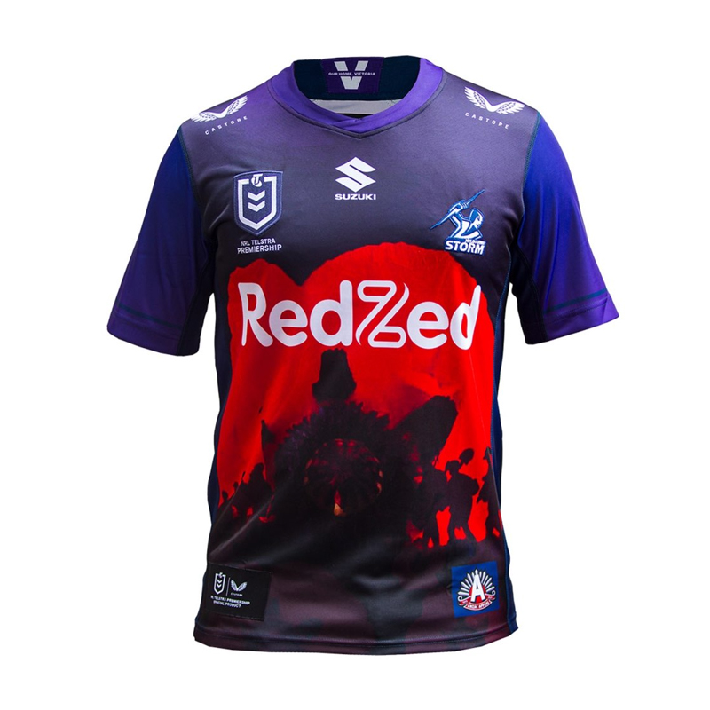 NRL Melbourne Storm 2021 Home Jersey