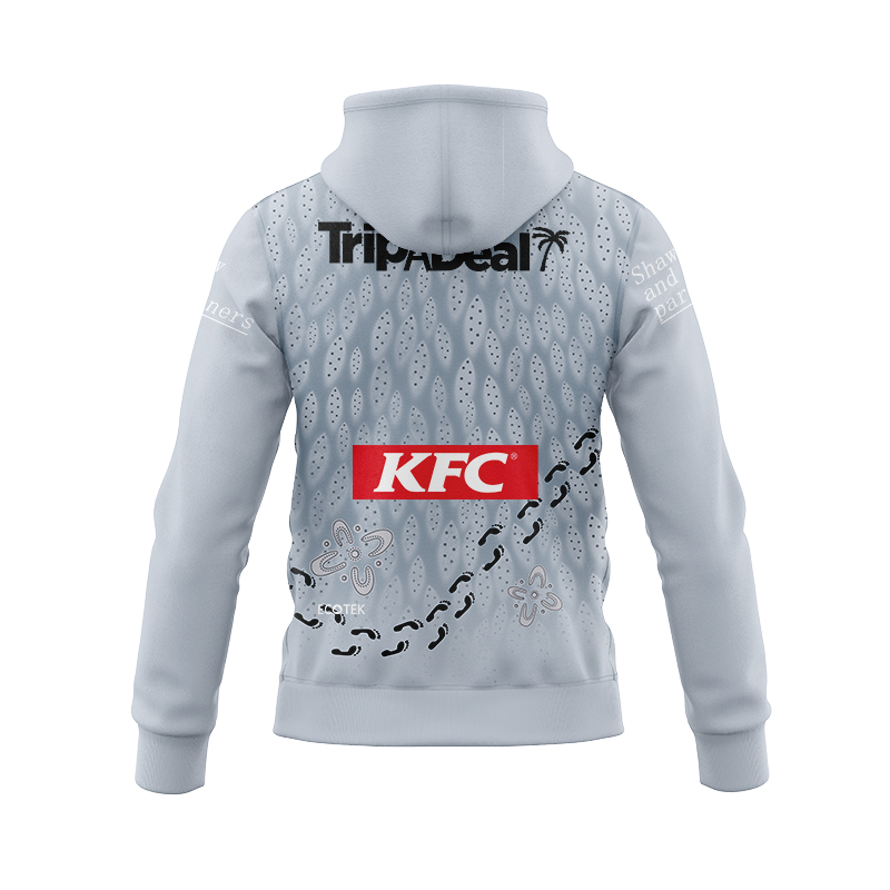 NRL Manly Warringah Sea Eagles 2024 Indigenous Zipper Hoodie