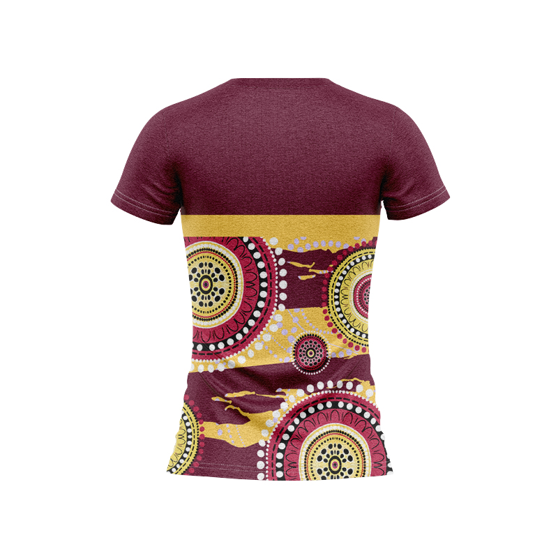 Women's NRL Brisbane Broncos 2024 Indigenous RS Jersey