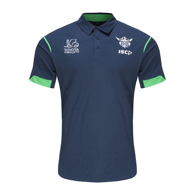 NRL Canberra Raiders 2024 Blue Polo Shirt
