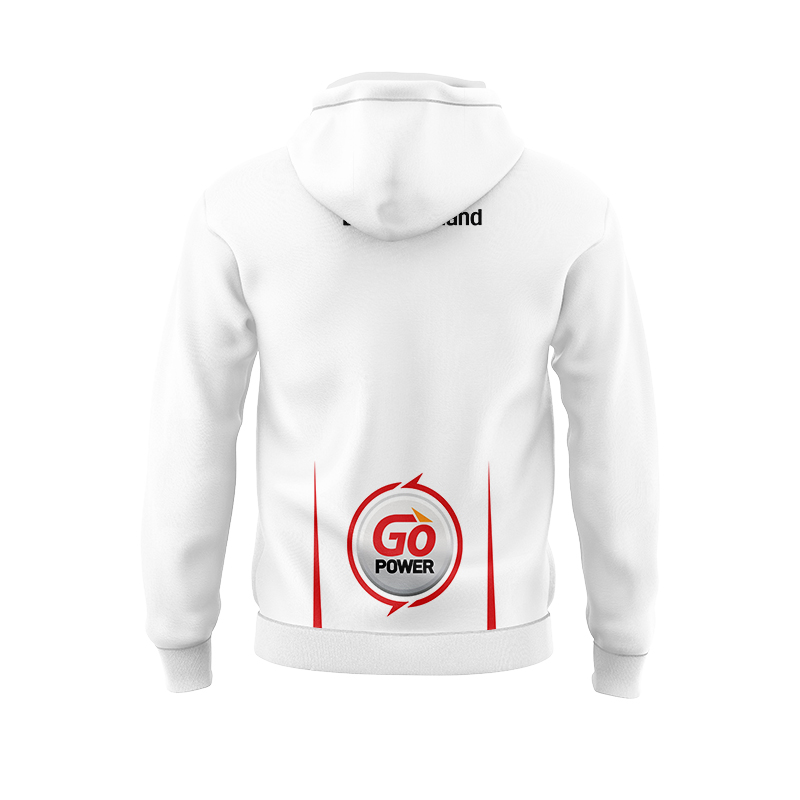 Men's Ulster GAA Rugby White Hoodie