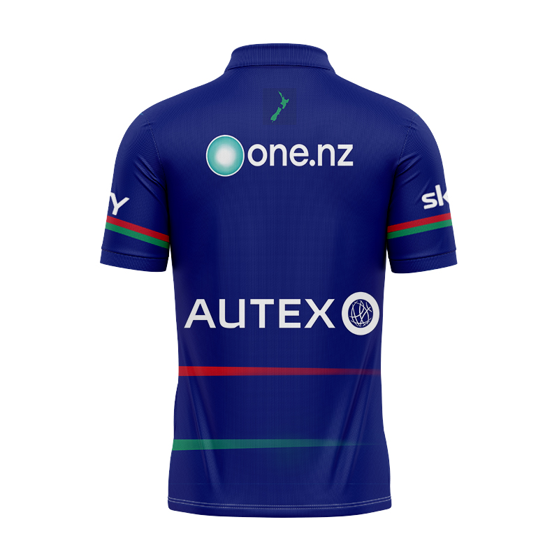 NRL New Zealand Warriors 2024 Dynasty Training Polo Shirt