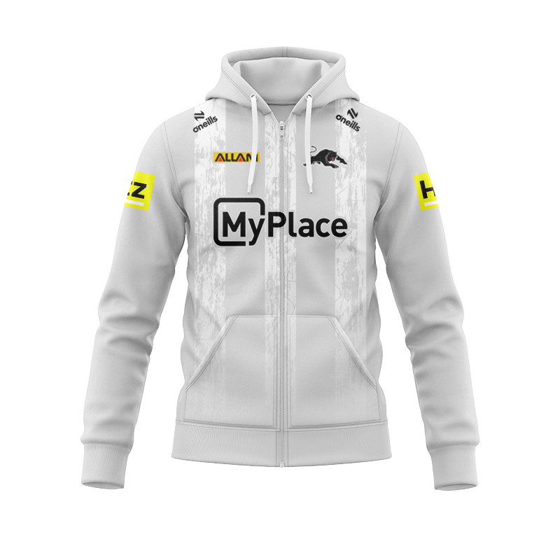 NRL Penrith Panthers 2025 Light Training Zipper Hoodie