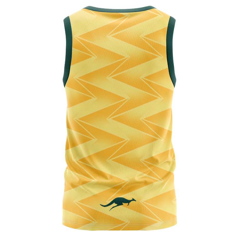 Australia Kangaroos 2024 Pro Training Singlet