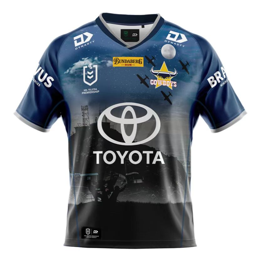NRL North Queensland Cowboys 2022 Defence Jersey